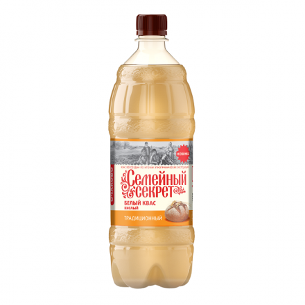 Белый квас Семейный секрет Традиционный 1 л оптом 