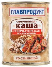 Каша рисовая Губернаторская по-домашнему со свининой 340г оптом