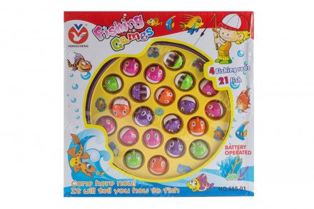 Настольная развивающая игра Рыбалка Fishing Game оптом 