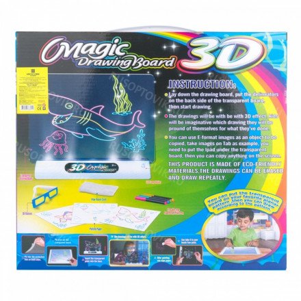 Магическая 3D-доска для рисования &quot;Magic 3D Board Океан&quot; оптом 