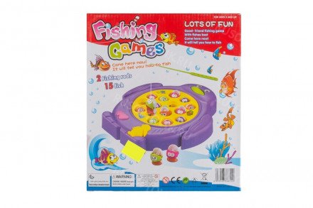 Настольная развивающая игра Рыбалка Fishing Game маленькая оптом 