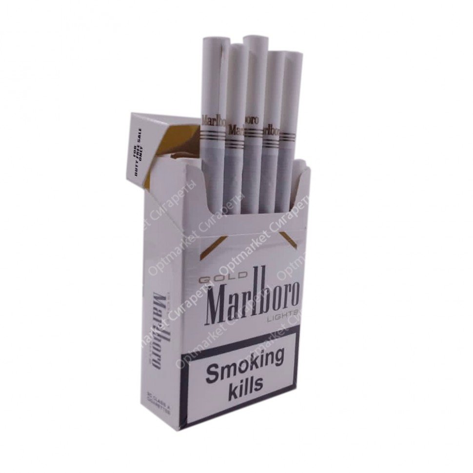 Сигареты Marlboro Gold Lights duty free оптом 
