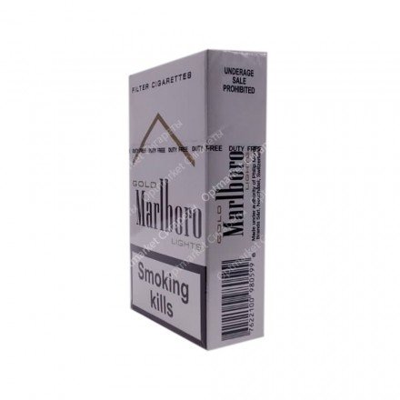 Сигареты Marlboro Gold Lights duty free оптом 