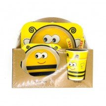 Детская посуда из бамбука Bambo Ware Kids Set оптом