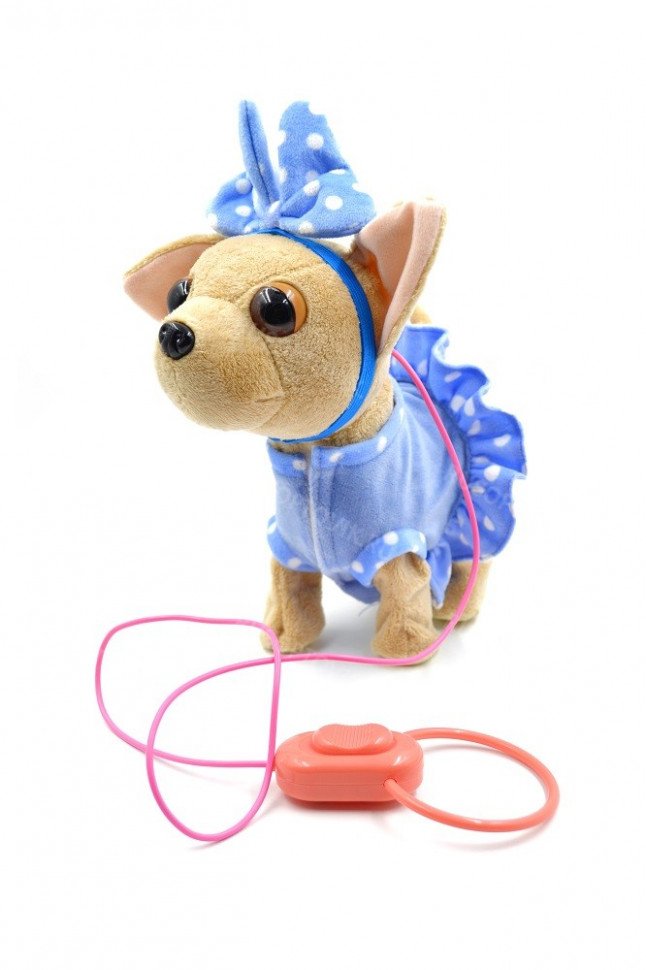 Интерактивный щенок на поводке Chi Chi Love оптом 