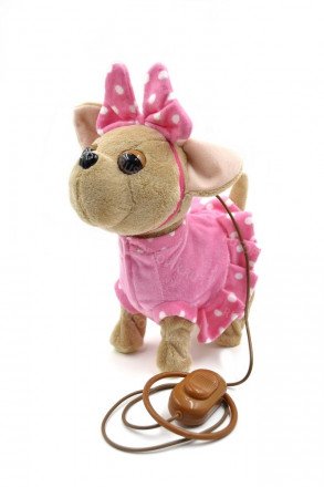 Интерактивный щенок на поводке Chi Chi Love оптом 