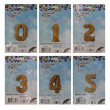 Шарик Цифра маленький 90*50 оптом