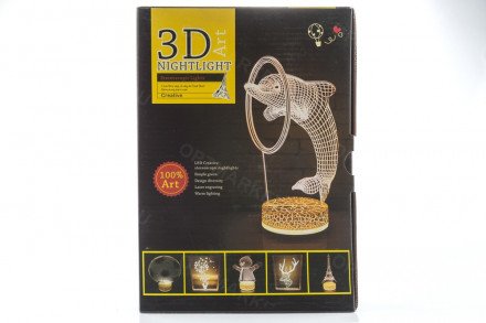 Светильник с 3D-эффектом оптом 