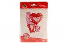 Надувное сердце " I love you" (81 на 91 см.) оптом