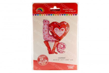 Надувное сердце &quot; I love you&quot; (81 на 91 см.) оптом 