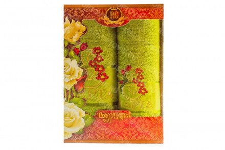 Комплект полотенец &quot;8 марта&quot; Royal Gift оптом 