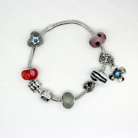 Браслеты в стиле Pandora оптом 