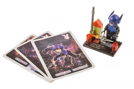 Фигурки Big Hero с карточками оптом 