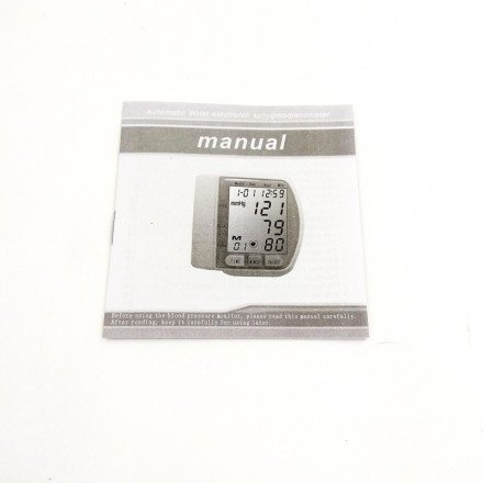 Цифровой тонометр на запястье Blood Pressure Monitor CK-102S оптом 