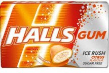 Жевательная резинка Halls Цитрус оптом