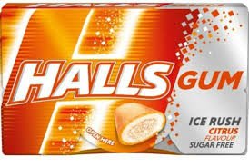 Жевательная резинка Halls Цитрус оптом 