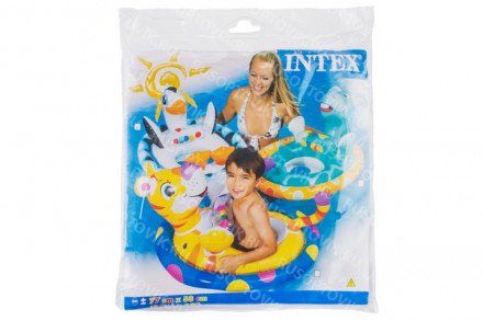 Надувной круг &quot;Пингвин&quot; 77х58см Intex оптом 