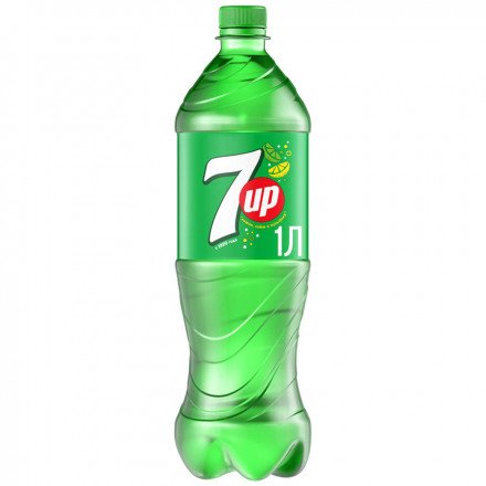 Газированный напиток 7-UP Лимон-Лайм 1 л оптом 