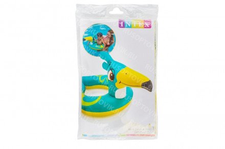 Надувной круг &quot;Птица&quot; 77х55см Intex оптом 