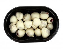 Малина быстрозамороженная Hortex Moments в белом шоколаде 100 г оптом