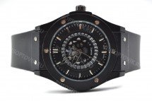 Часы HUBLOT диаметр 4,5 см с 2-мя циферблатами оптом