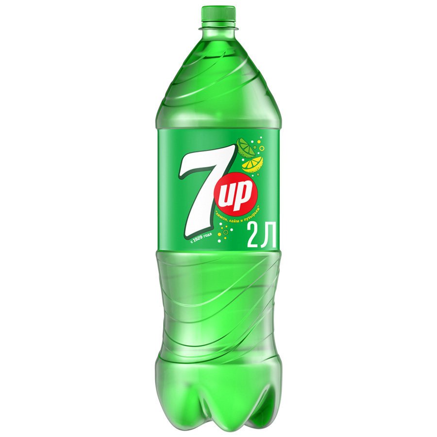 Газированный напиток 7-UP Лимон-Лайм 2 л оптом 