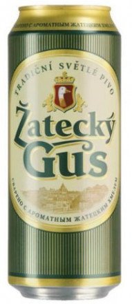 Пиво светлое Zatecky Gus в банке 4,6% 0.5л оптом 