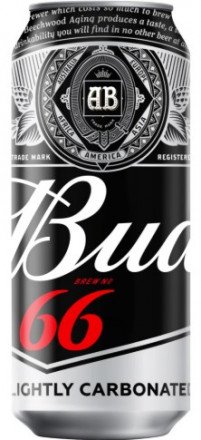 Пиво светлое Bud 66 в банке 5% 0.5л оптом 