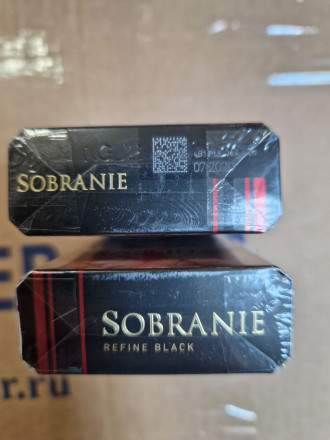 Сигареты Sobranie Black Оригинал Акциз KZ оптом 