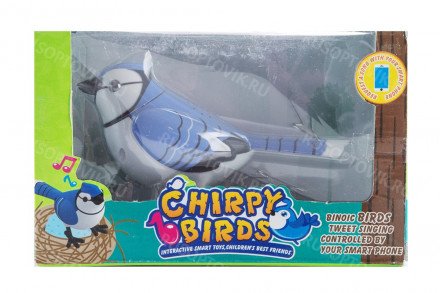 Интерактивная игрушка поющая птичка Chirpy Birds оптом 