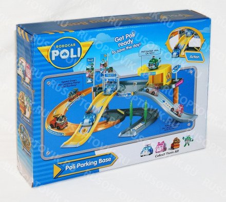 Игровой набор &quot;Poli Parking Base&quot; NO.XZ-154 оптом 