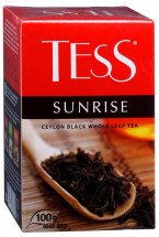 Чай Tess Sunrise черный крупнолистовой цейлонский 100 г оптом