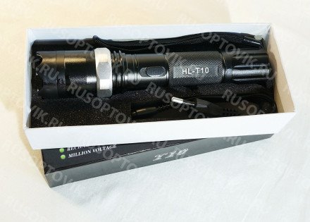 Фонарь-электрошокер Police T10 оптом 