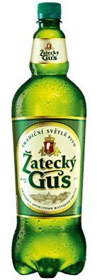 Пиво светлое Zatecky Gus 4,6% 1.5л оптом 
