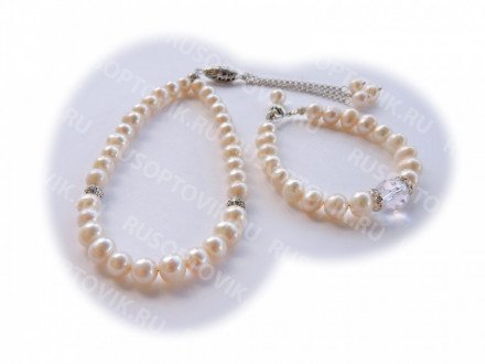 Браслет из жемчуга оптом 