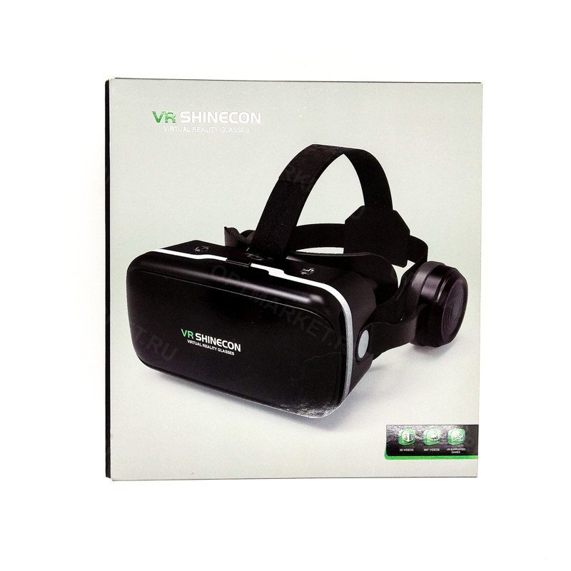 Очки виртуальной реальности VR SHINECON с наушниками оптом 
