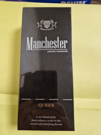Сигареты Manchester Queen Black (компакт) оптом 