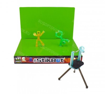 Игрушка Stikbot анимационная студия со сценой оптом 
