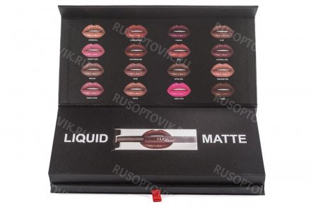 Набор матовых помад Huda Beauty Liquid Matte оптом 