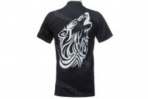 Футболка волк звезды, стая, снег оптом