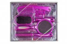 Набор расчёсок розовый оптом