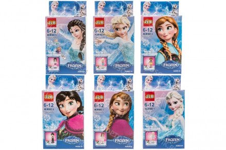 Фигурки холодное сердце с карточками оптом 