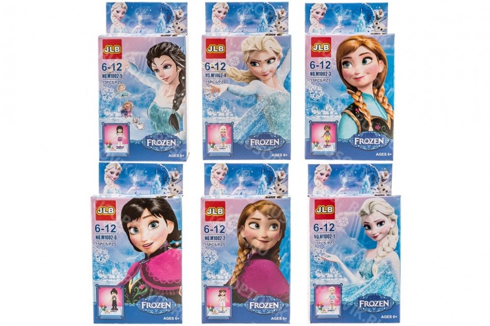 Фигурки холодное сердце с карточками оптом 