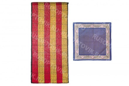 Подарочный комплект: полотенце и платок оптом 