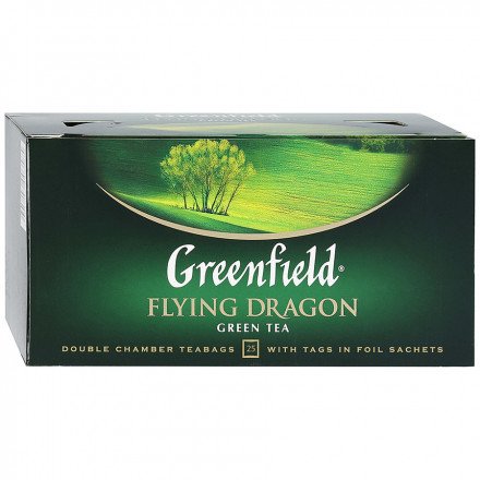 Чай зеленый Greenfield Flying Dragon 25 пак оптом 