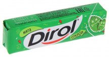 Жевательная резинка Dirol Мята оптом