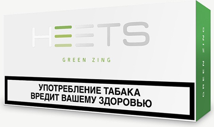 Стики табачные Heets для IQOS Green Zing (КЗ) оптом Стики табачные Heets для IQOS Green Zing (КЗ) оптом