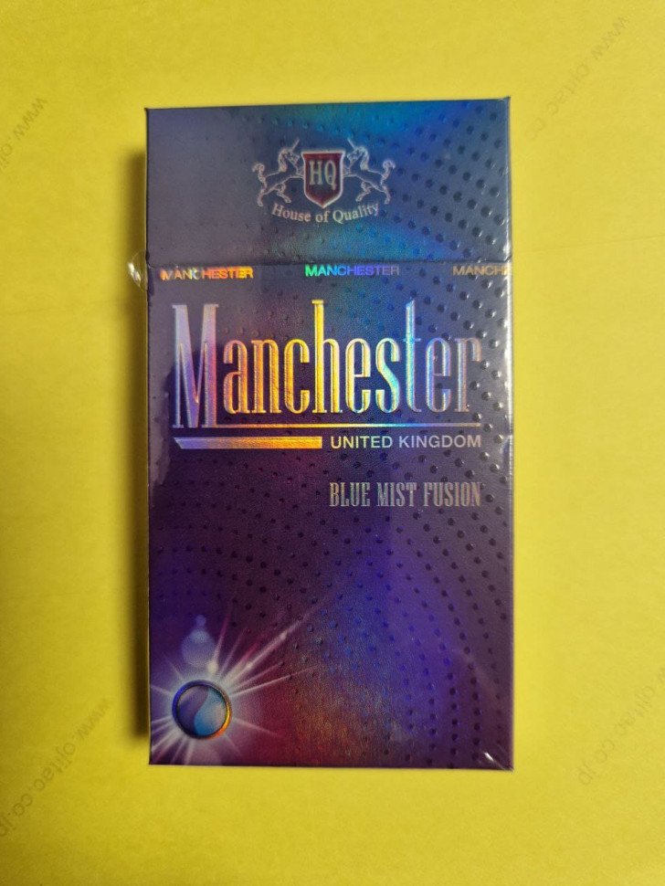 Сигареты Manchester Blue Mist Fusion Superslims оптом Сигареты Manchester Blue Mist Fusion Superslims оптом
