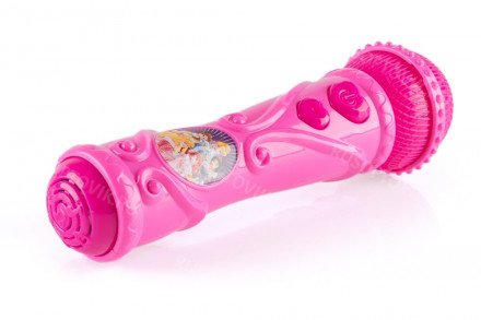 Игрушка музыкальная детский микрофон Принцесса оптом 