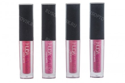 Наборы матовых помад Huda Beauty 4 цвета в 1 оптом 